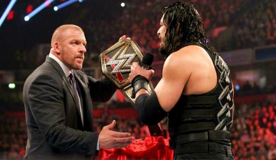 WWE News: Roman Reigns Vs Triple H Set To Main Event &;WrestleMania