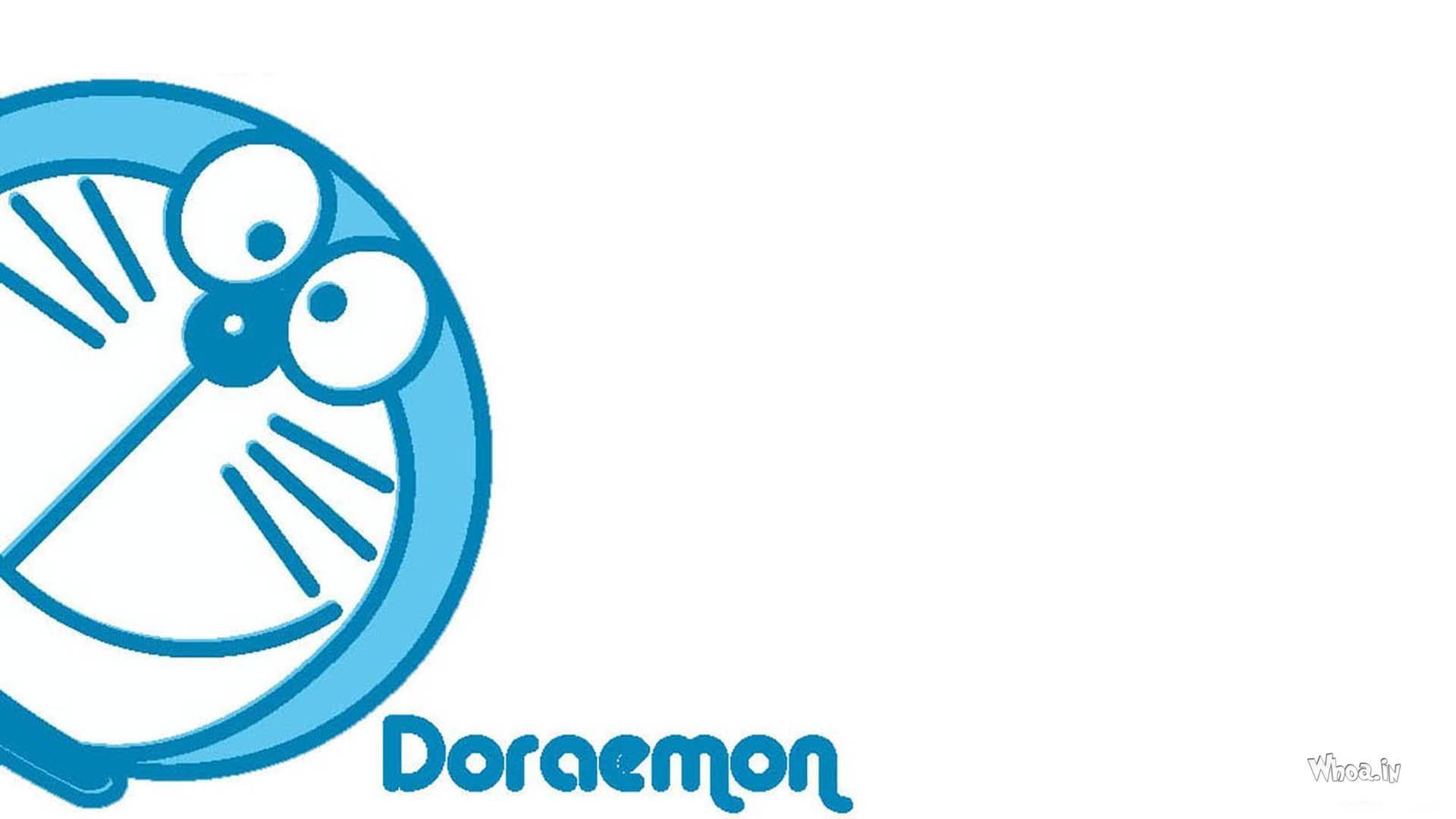 Doraemon White HD Wallpaper