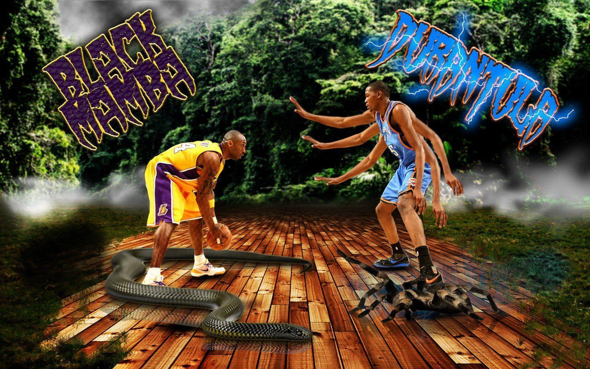 Kobe Bryant Vs Kevin Durant Wallpaper WallDevil free HD