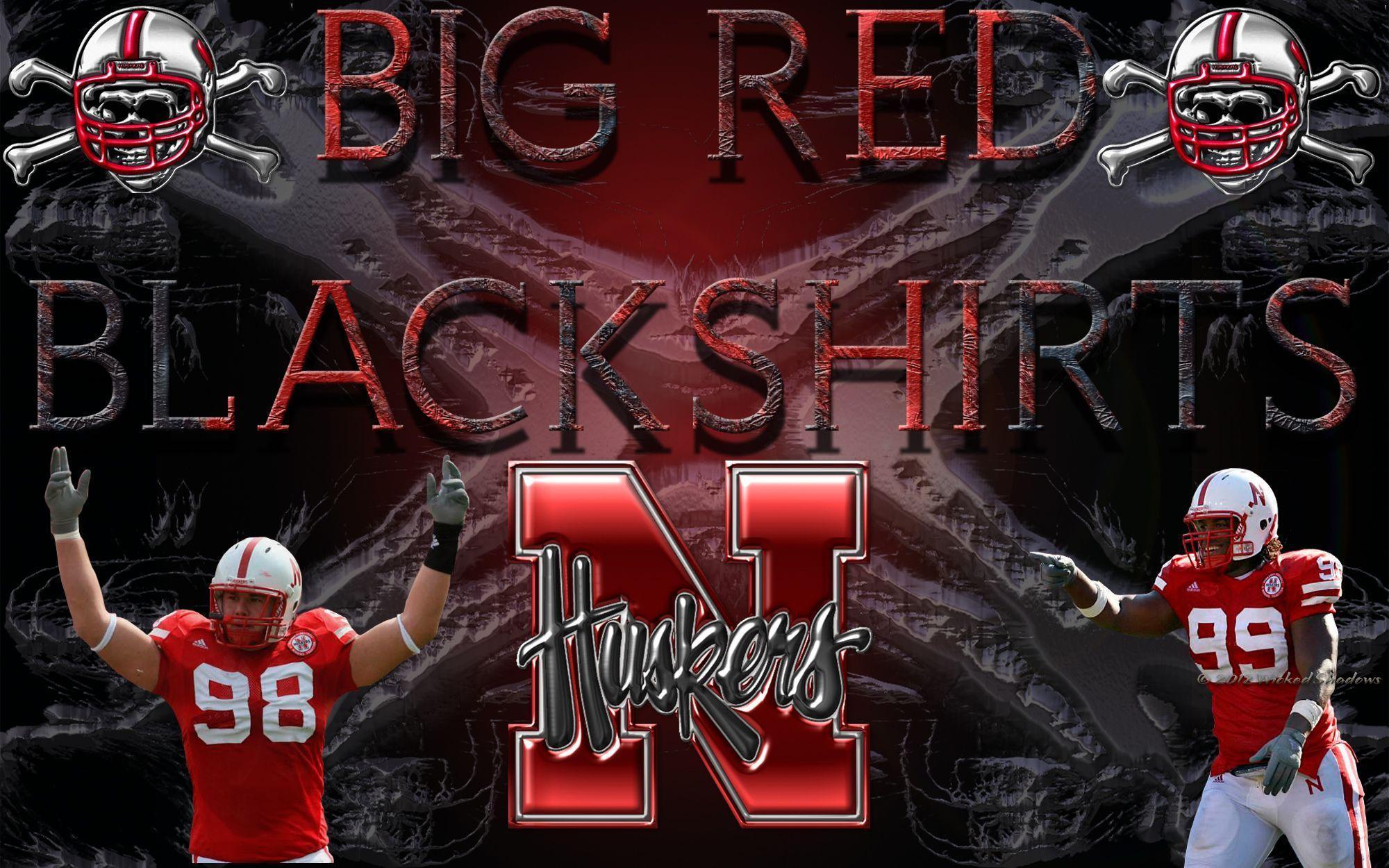 Wallpaper By Wicked Shadows: Huskers Big Red Blackshirts Wallpaper