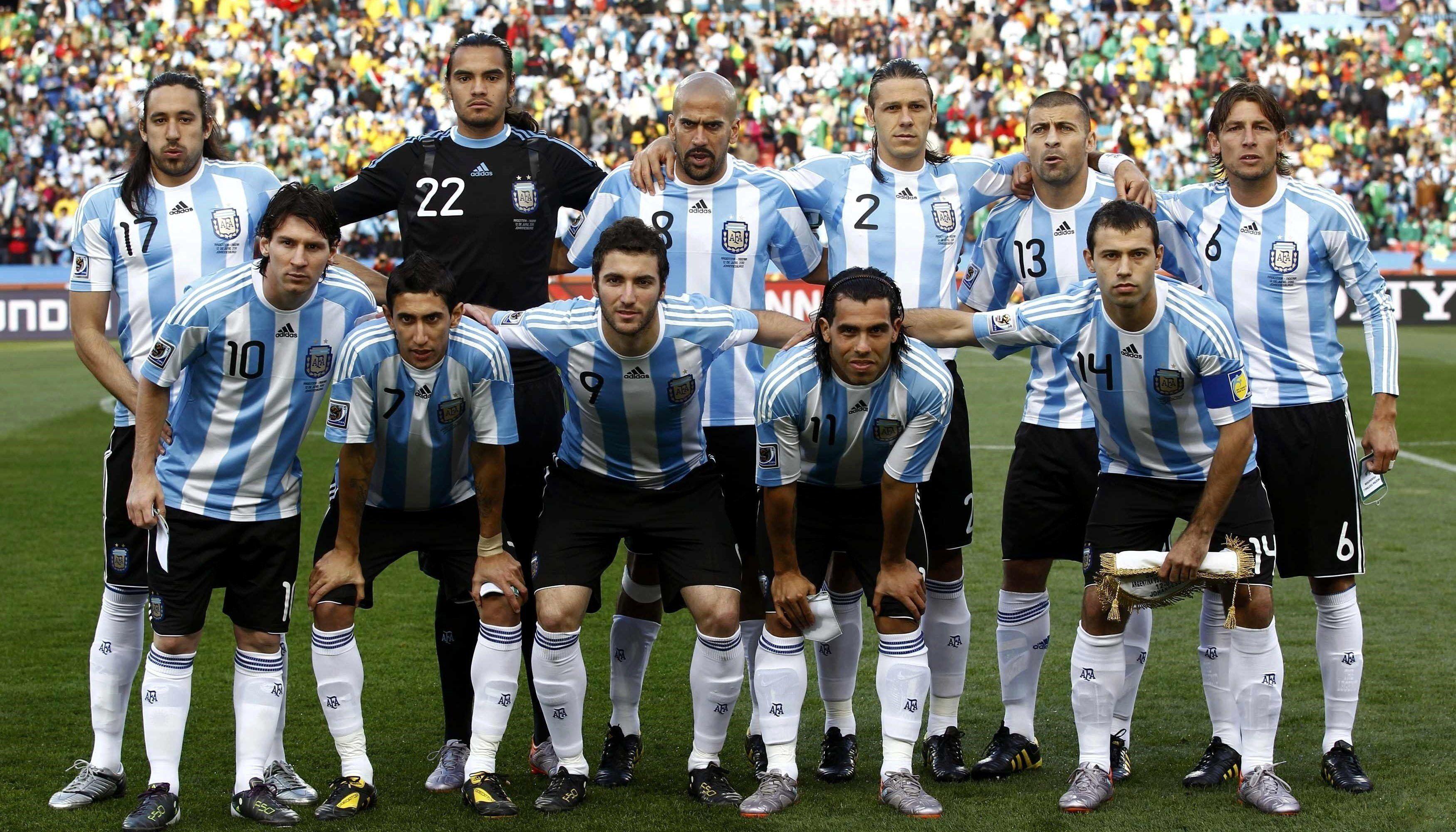 Seleccion futbol argentina sudamerica wallpaperx2000