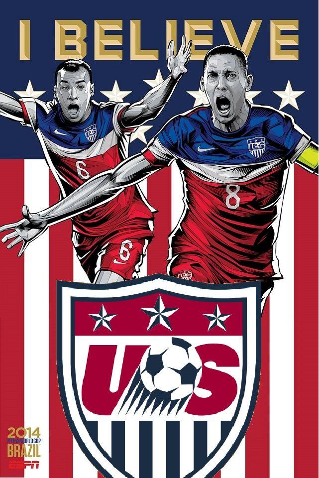 New &Believe&poster. : ussoccer