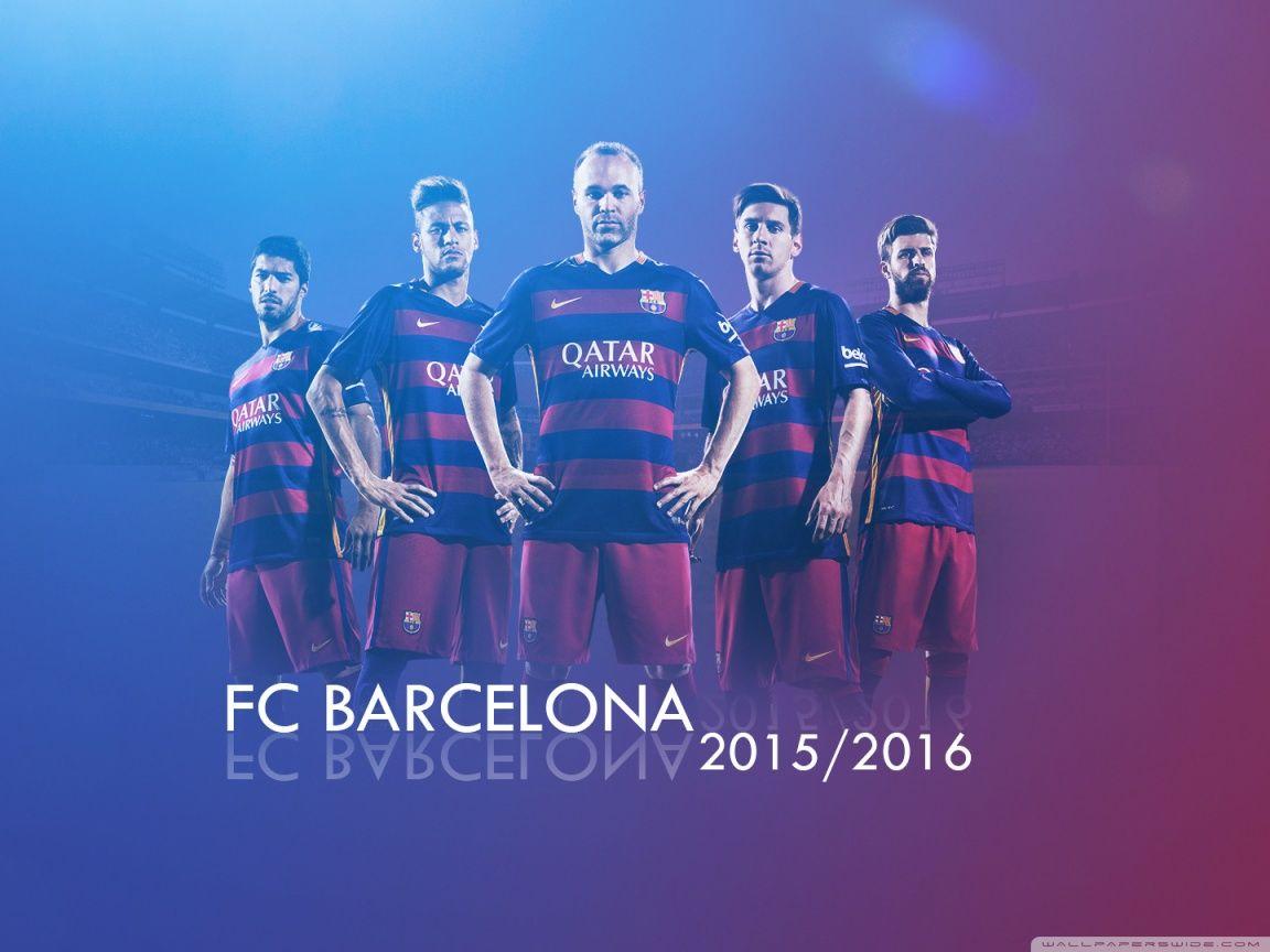 FC Barcelona 2015 2016 HD Desktop Wallpaper, Widescreen, High