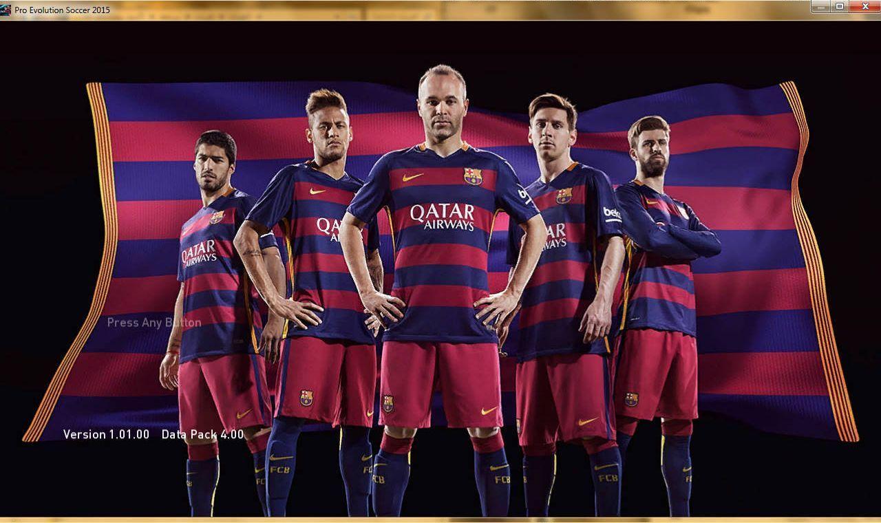 FC Barcelona 2015 2016 Nike Home Kit Wallpaper