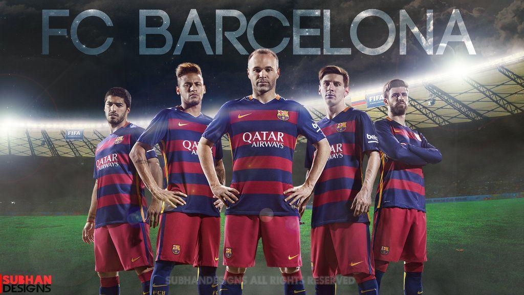 FC BARCELONA 4K WALLPAPER 2015 16