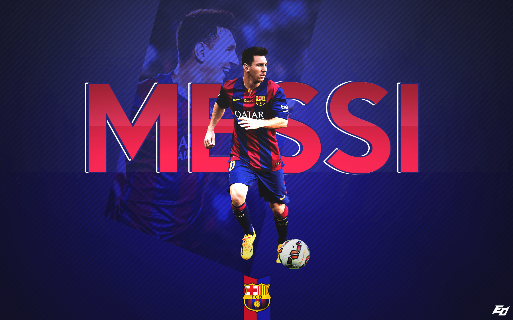 FC Barcelona Leo Messi & Neymar Wallpaper