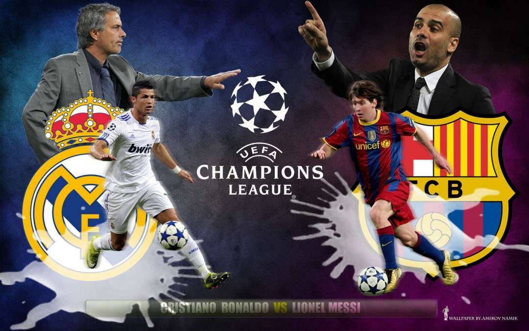 Messi VS Cristiano Ronaldo HD Wallpaper