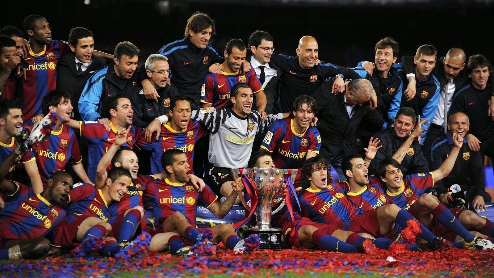 FC Barcelona Players Wallpaper
