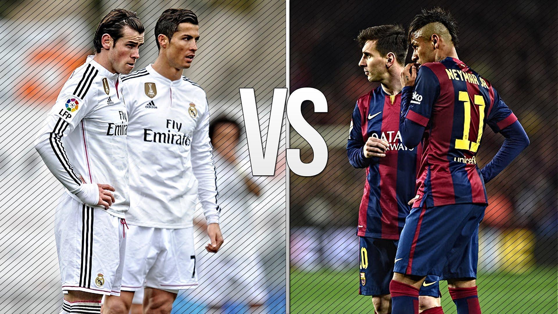 Cristiano Ronaldo & Gareth Bale vs Lionel Messi & Neymar ●THE