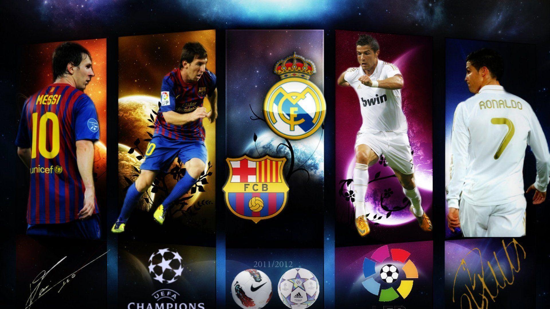 Lionel Messi Vs Cristiano Ronaldo Wallpaper WallDevil