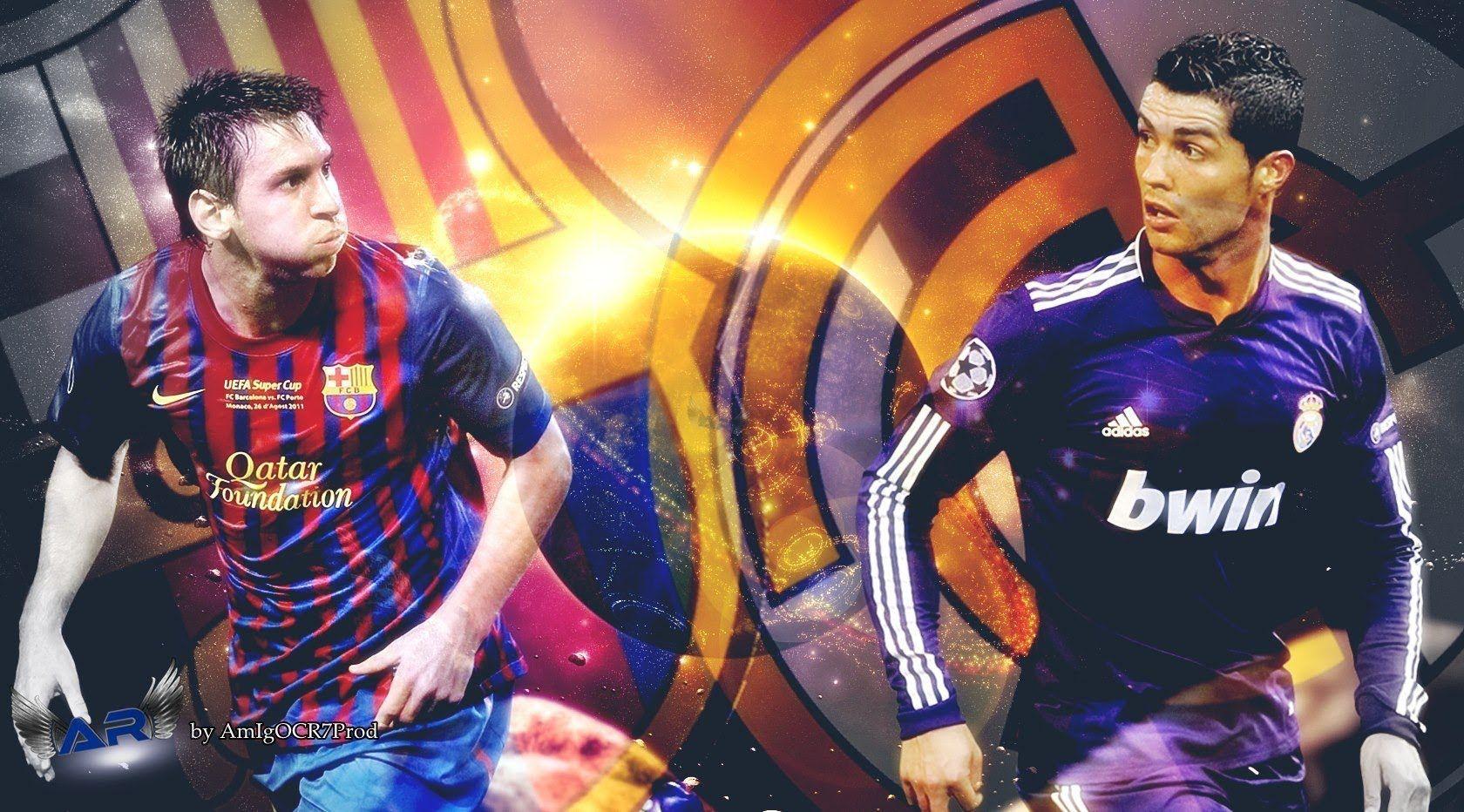 Cristiano Ronaldo Vs Lionel Messi 2016 Wallpapers - Wallpaper Cave