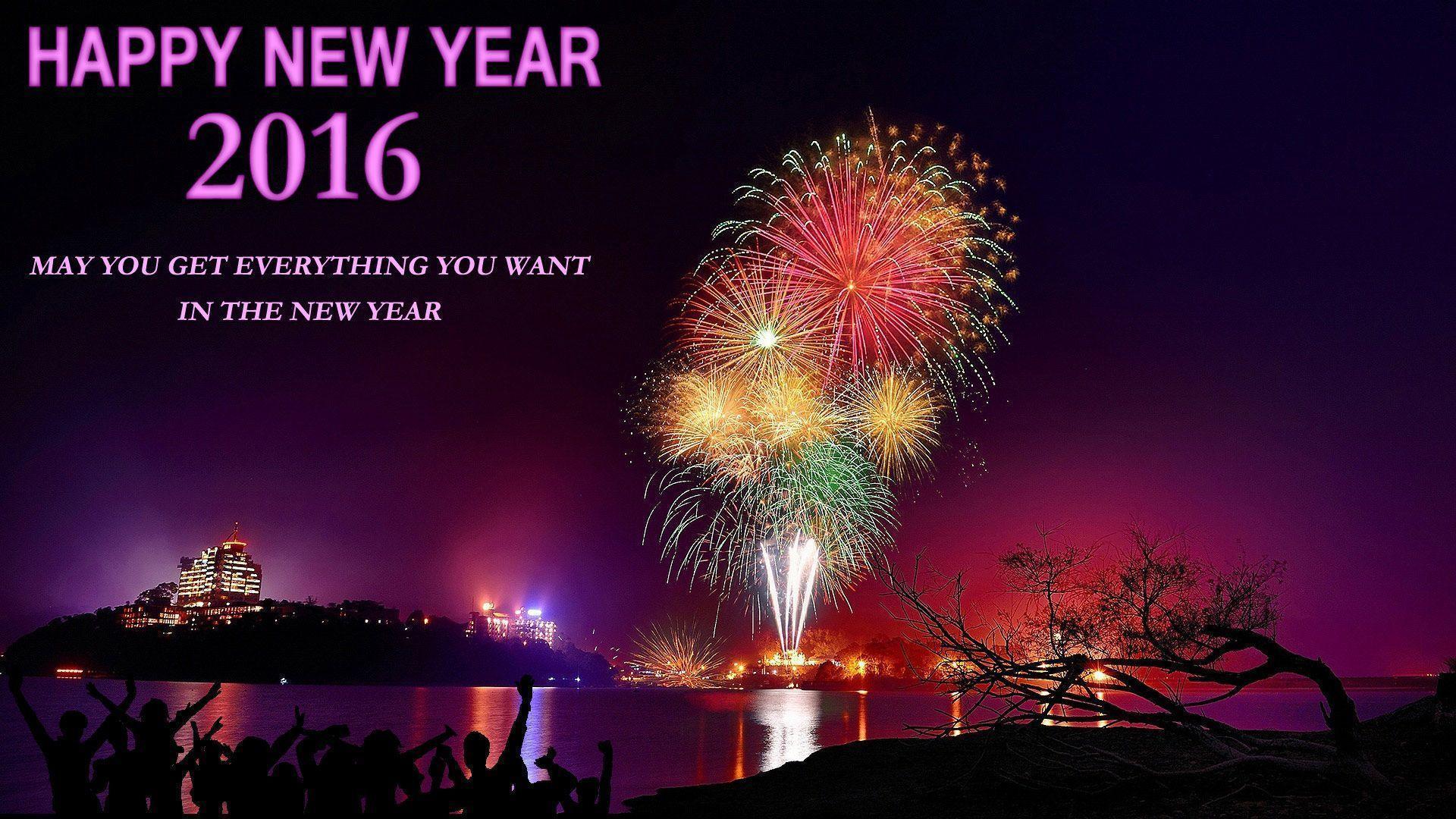 Happy new year 2016 wishes wallpaper