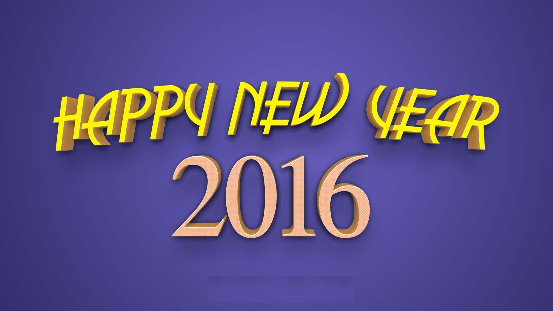 New Year 2016 Wallpaper, background and Windows 10 Theme