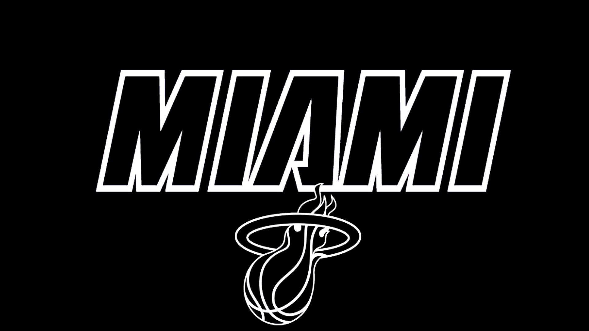 Logo Miami Heat Wallpaper. Wallpaper, Background, Image, Art