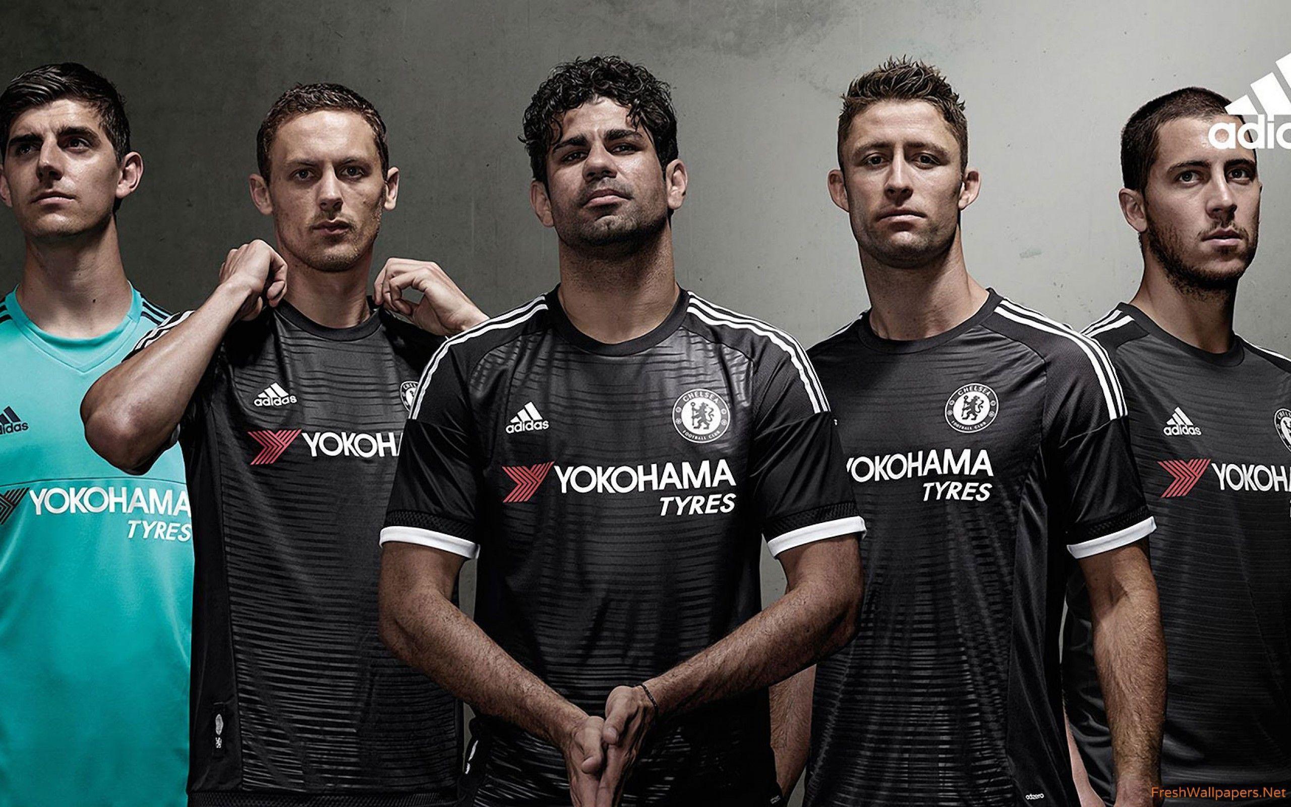 Chelsea FC 2015 16 Adidas Third Kit Wallpaper