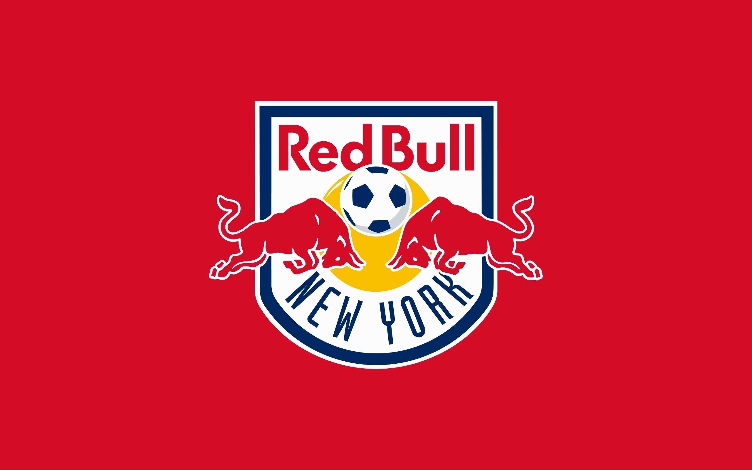 New York Red Bulls MLS Team Logo wallpaper HD 2016 in Soccer
