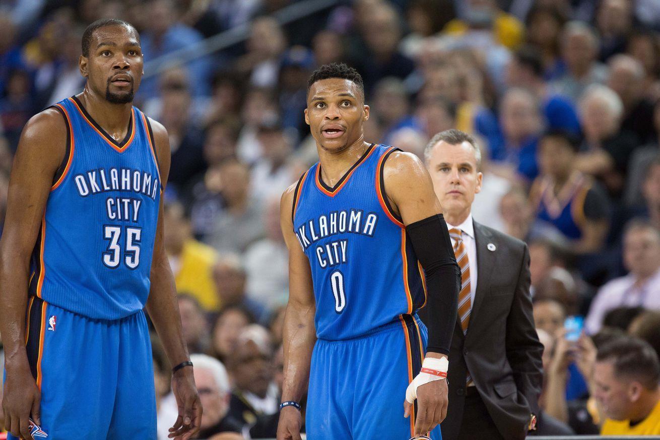 Staggering Russell Westbrook and Kevin Durant&;s minutes isn&;t