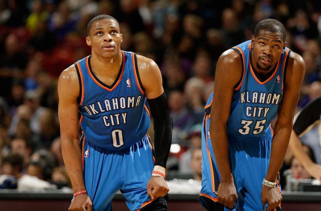 Kevin Durant And Russell Westbrook Wallpaper 2013