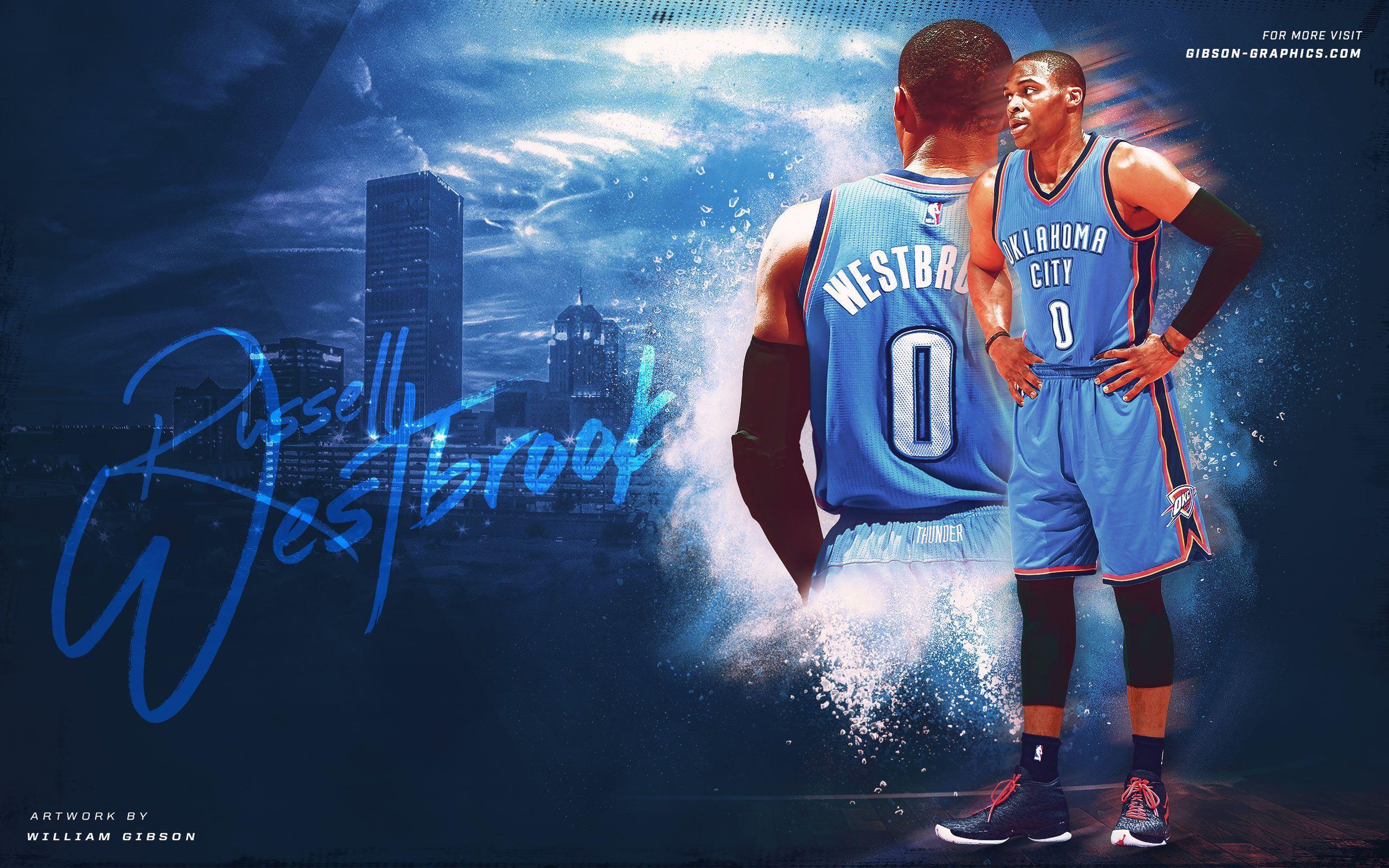 Russell Westbrook OKC Thunder 2016 2560×1600 Wallpapers