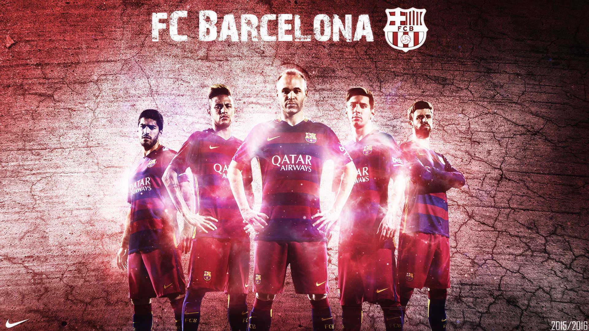 FC Barcelona Team HD Image