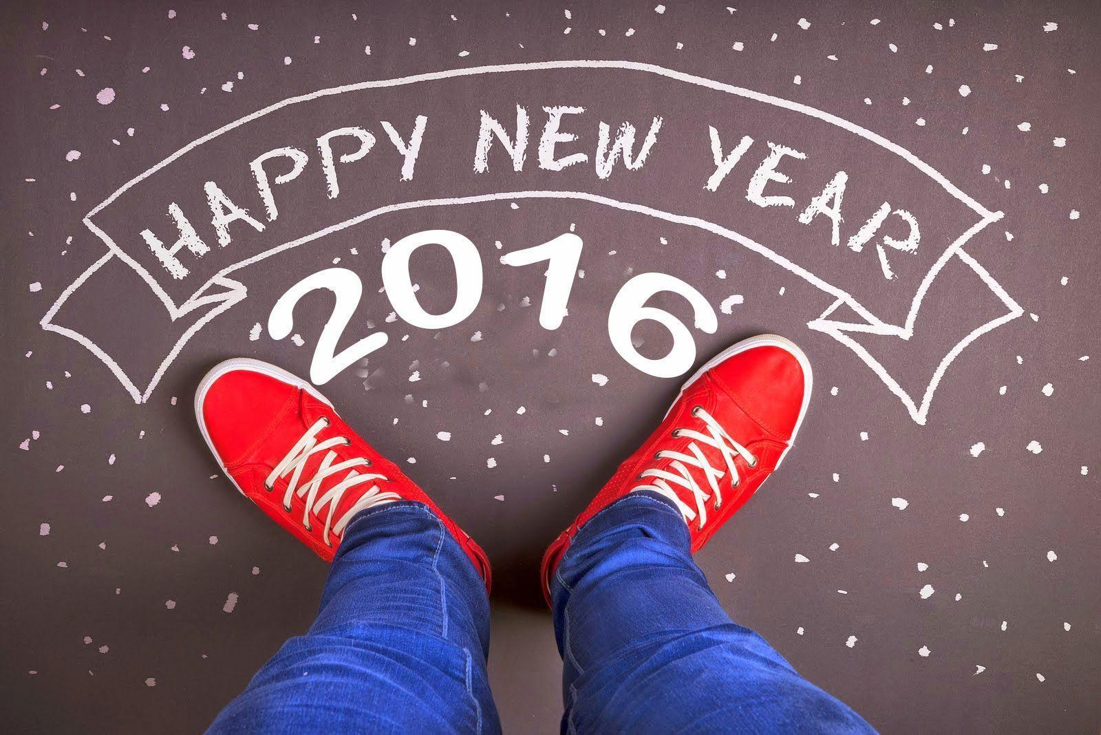 Happy New Year 2016 Love, 3D, HD Wallpaper Collection