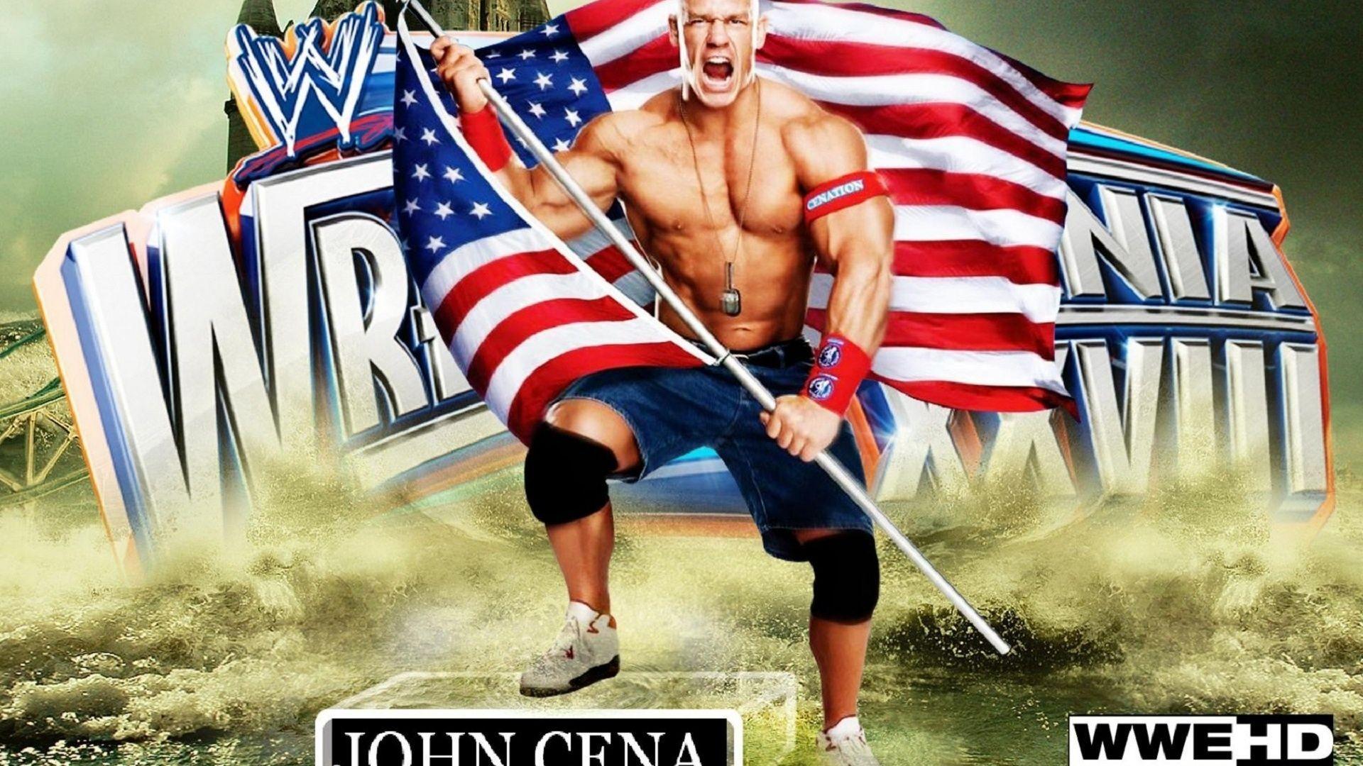 Wwe, Wwf, Wrestling, Us Flag, John Cena, John Cena HD