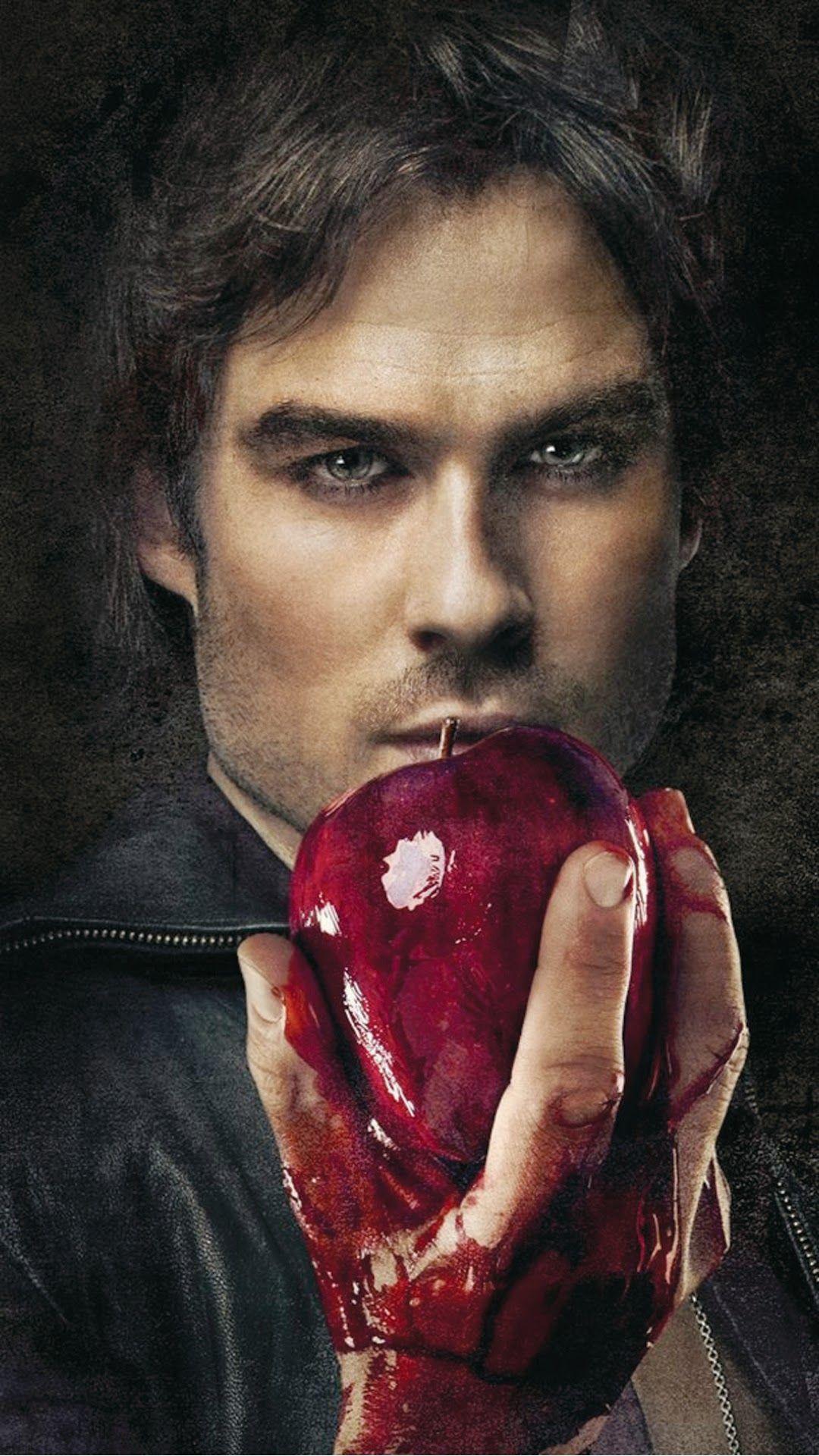 Damon Salvatore Ian Somerhalder Vampire Diaries Android Wallpaper