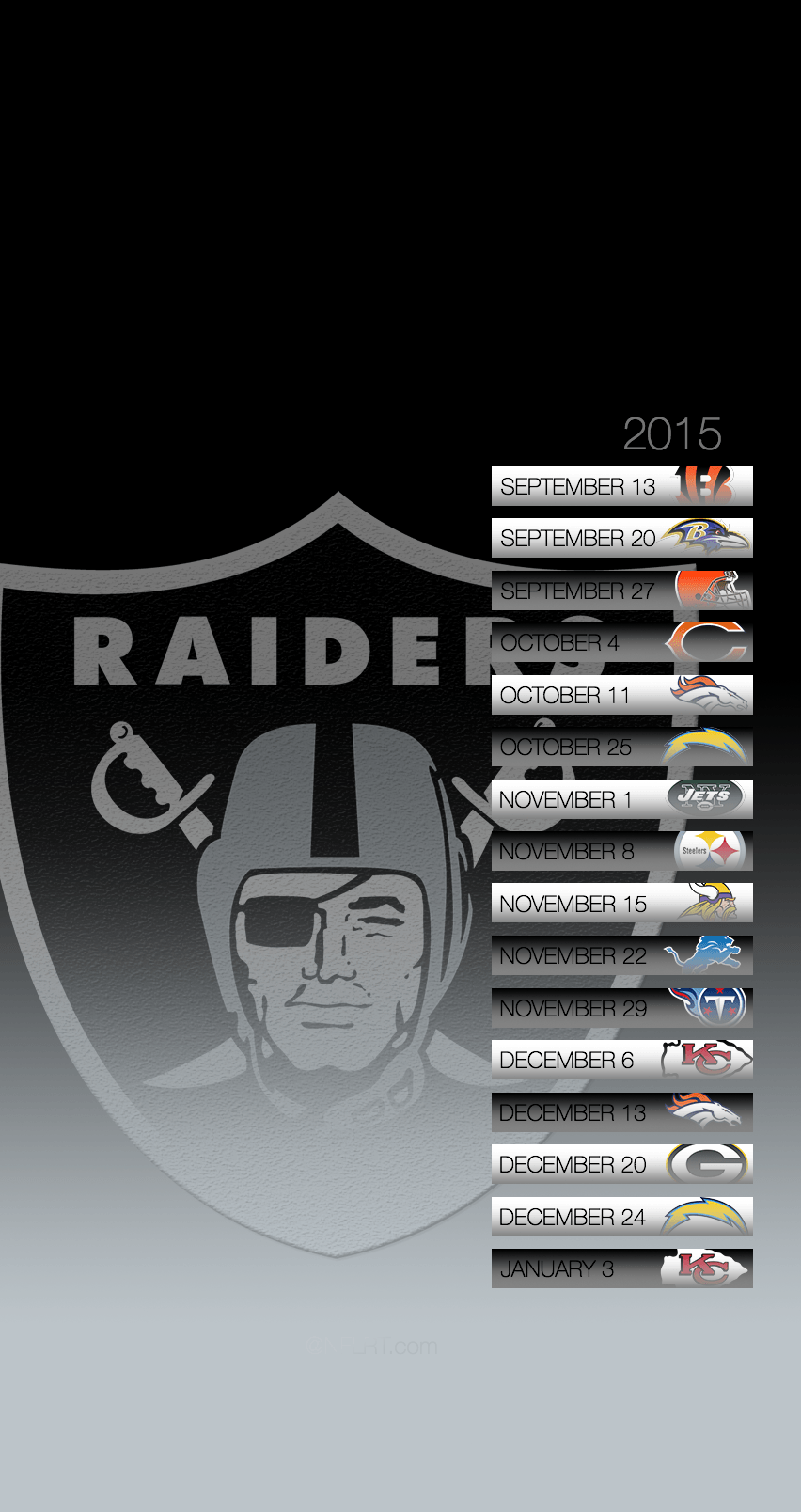 NFL Schedule Wallpaper - @NFLRT