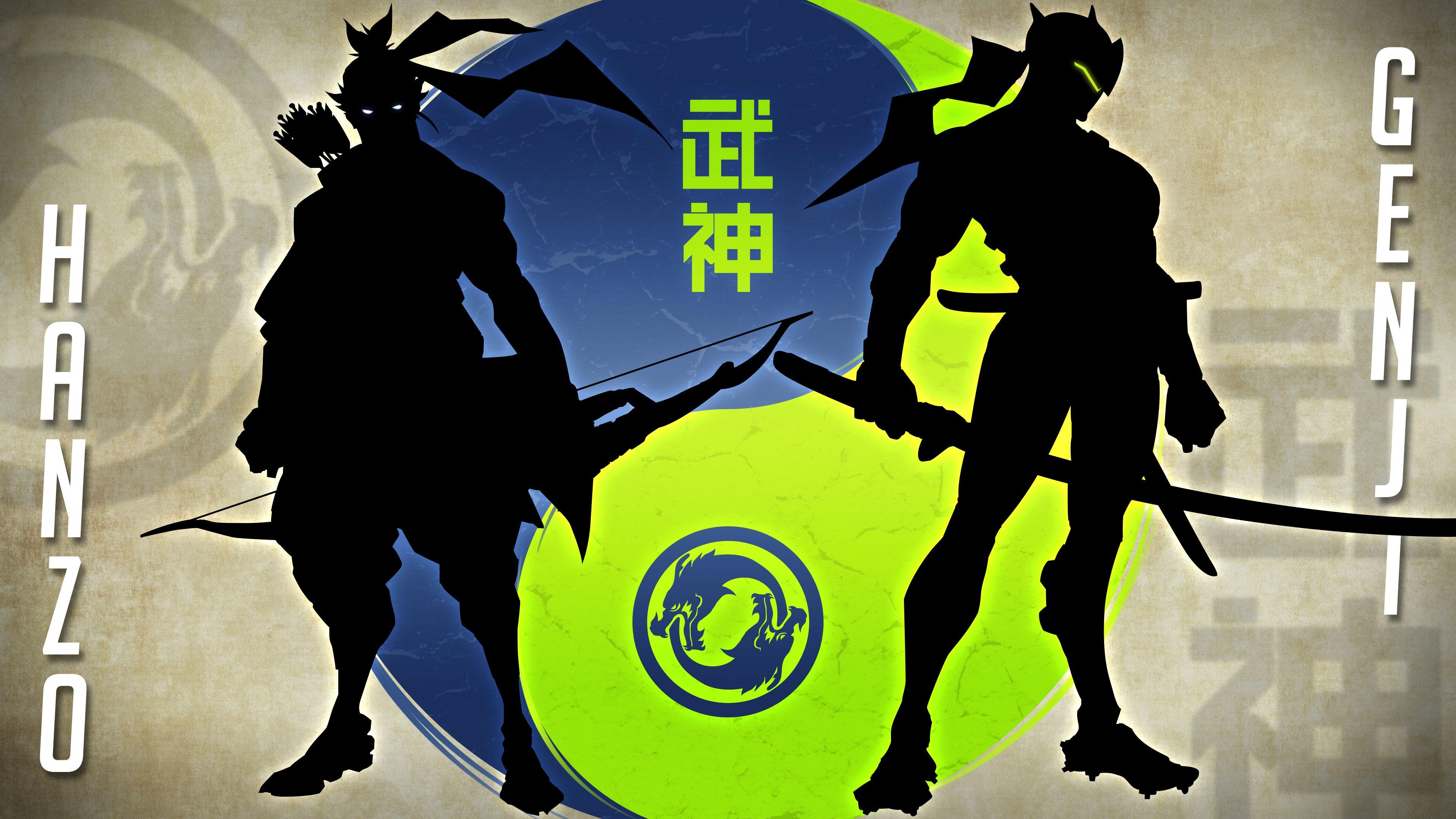 Genji (Overwatch) HD Wallpaper