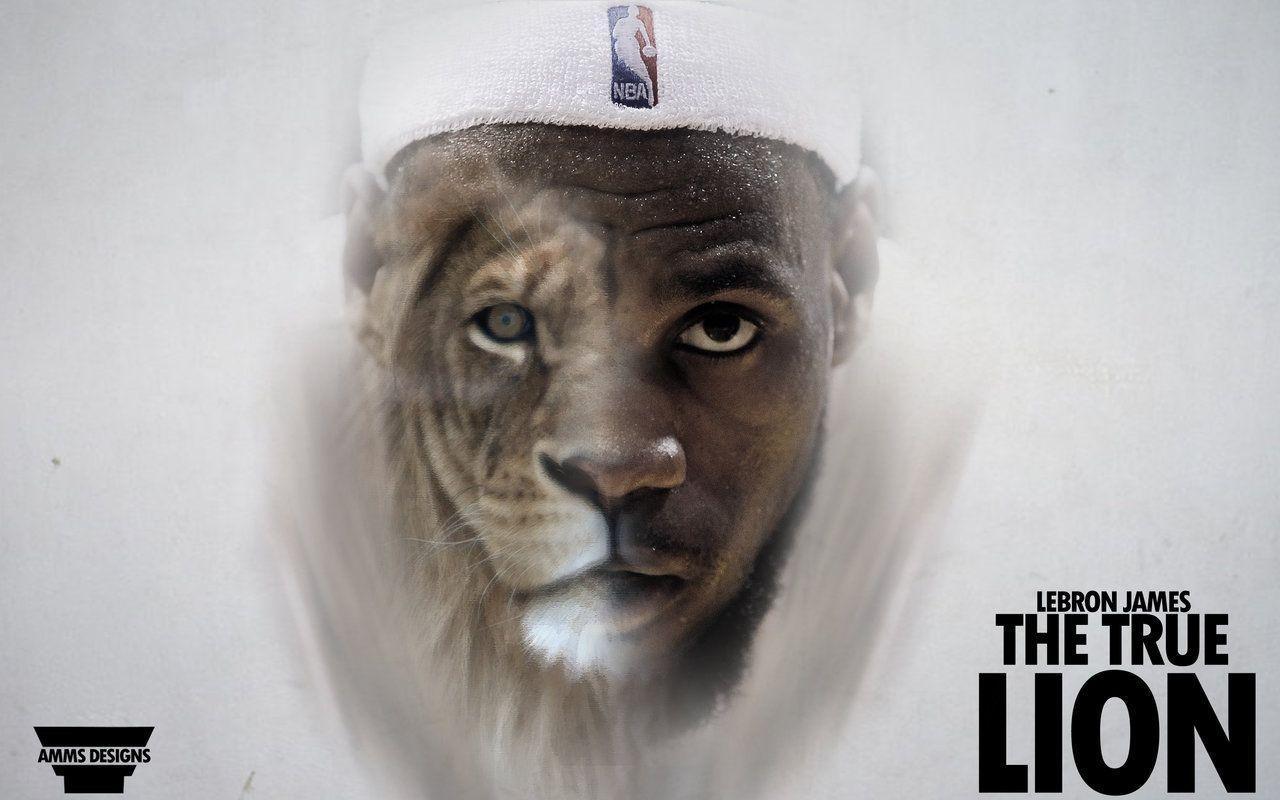 More Like LeBron James &;The True Lion&; Wallpaper