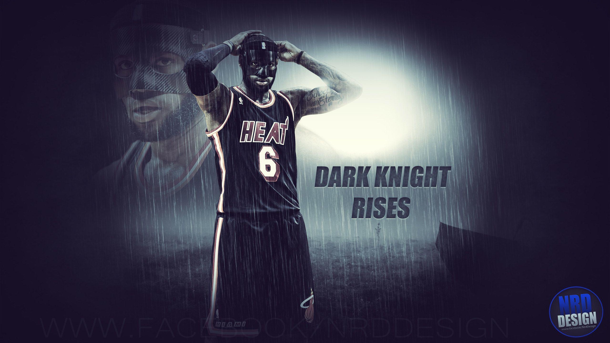 LeBron James Dark Knight Rises 2014 Wallpaper. Basketball