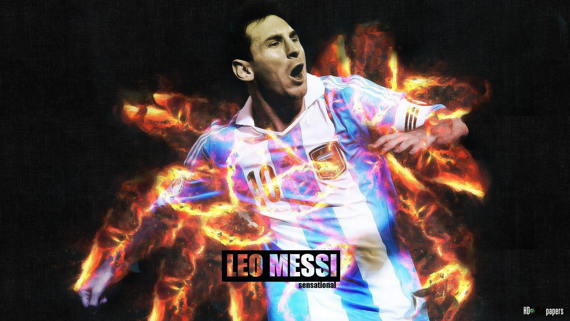Lionel Messi 2015 HD Wallpaper Image