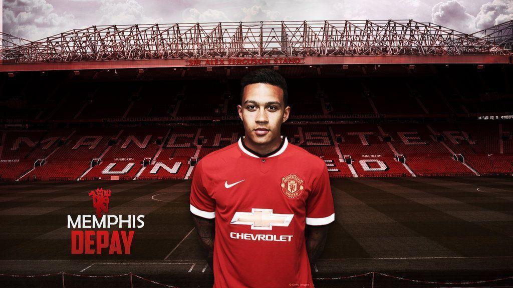 Memphis Depay Manchester United Wallpaper