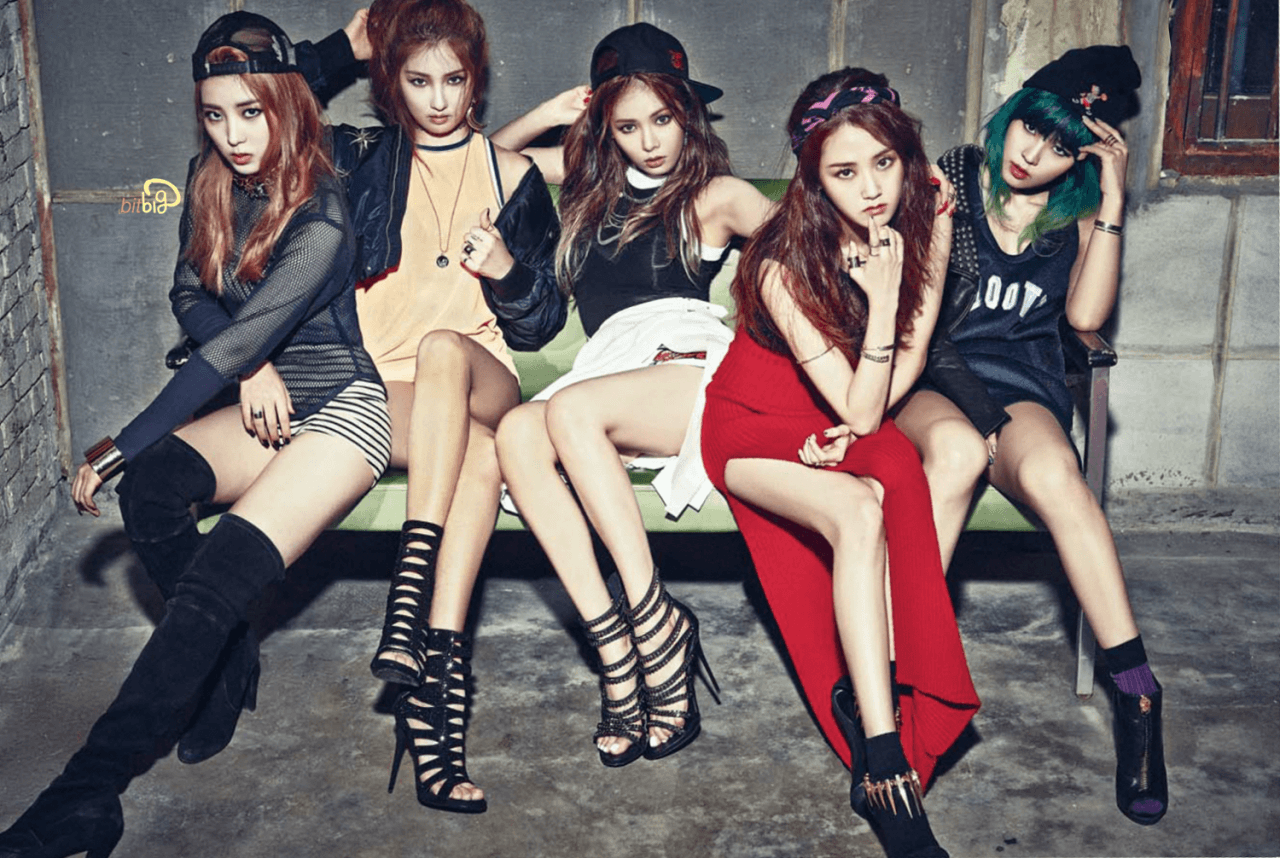 4minute photohoot Shoot