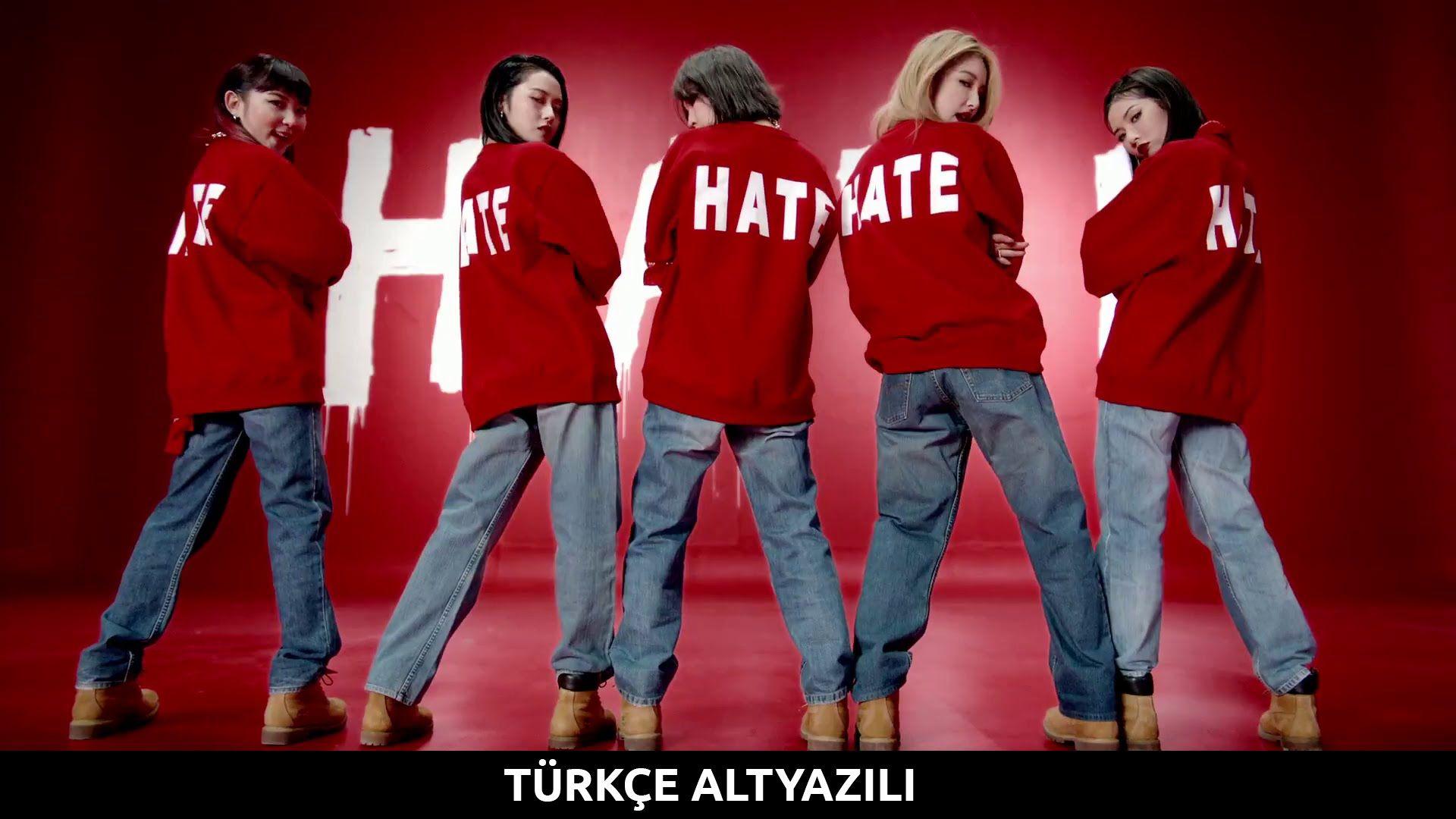 4MINUTE - "Hate" (Türkçe Altyazılı / Turkish Subtitle)