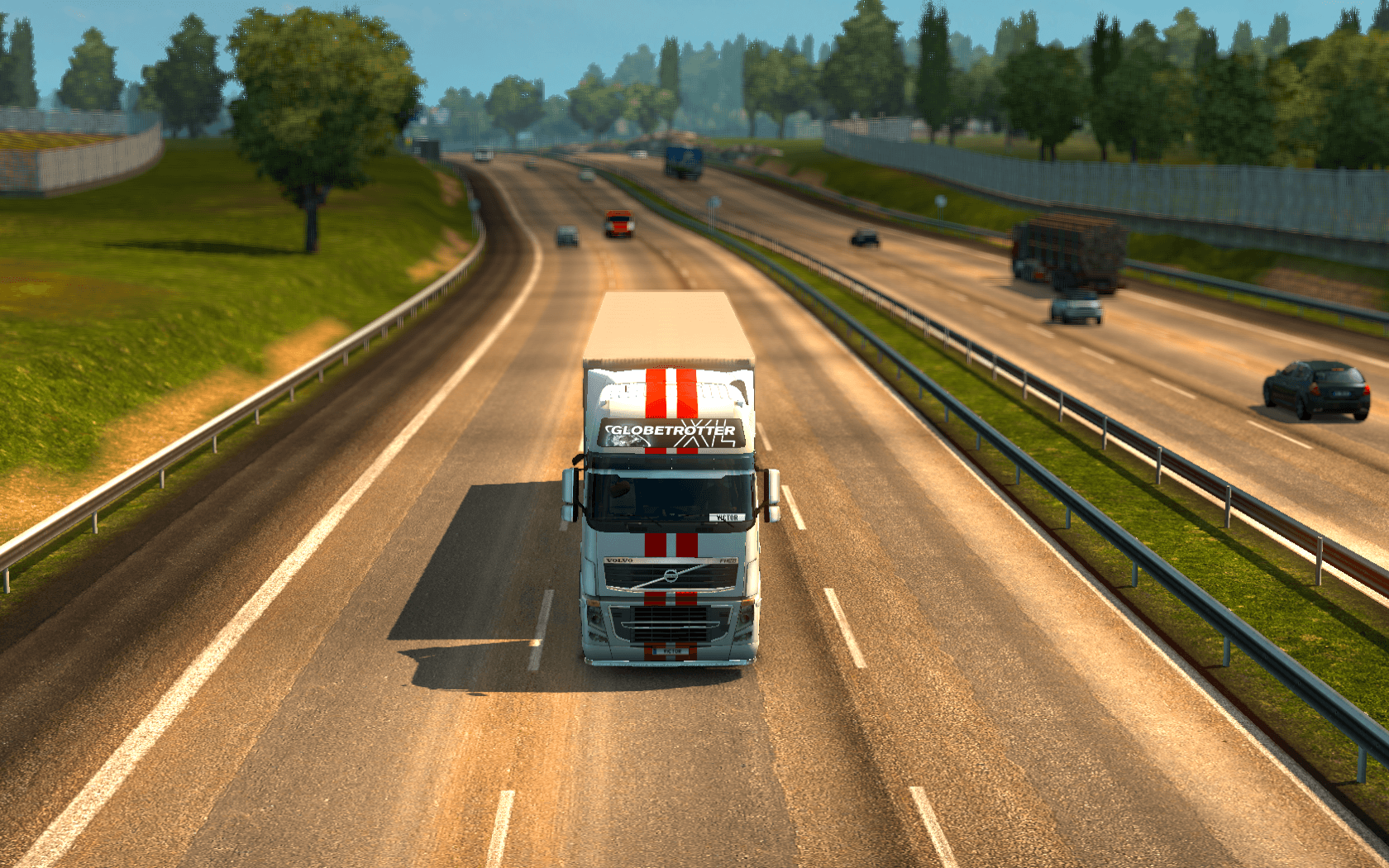video Games, Euro Truck Simulator Highway, Trucks, Volvo FH16