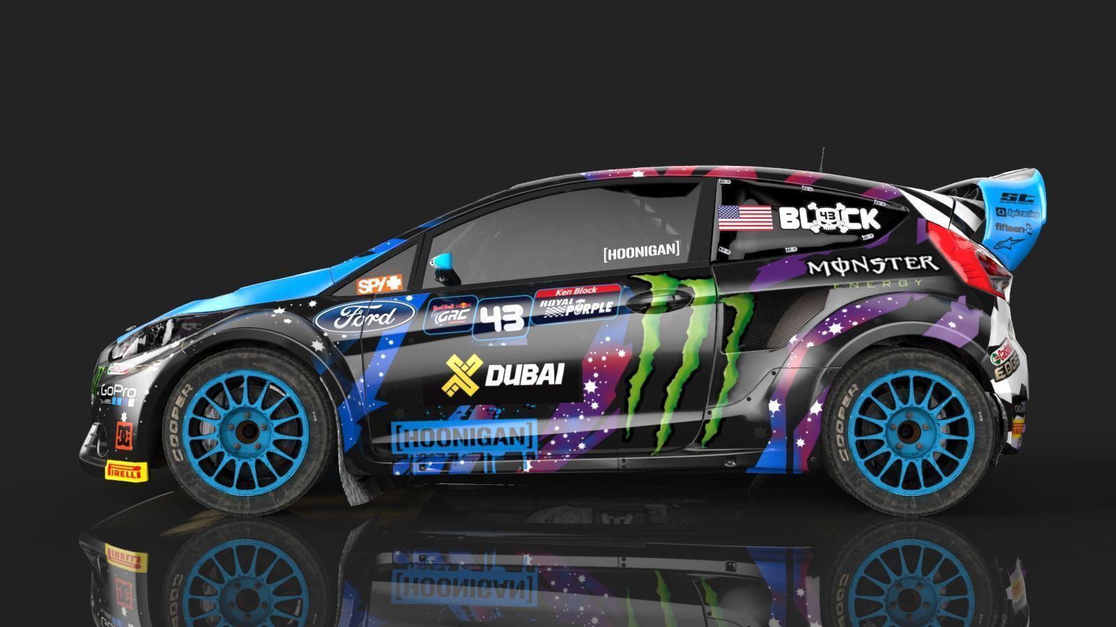 Mods Fiesta ST Rallycross Block 2015 Red Bull Global