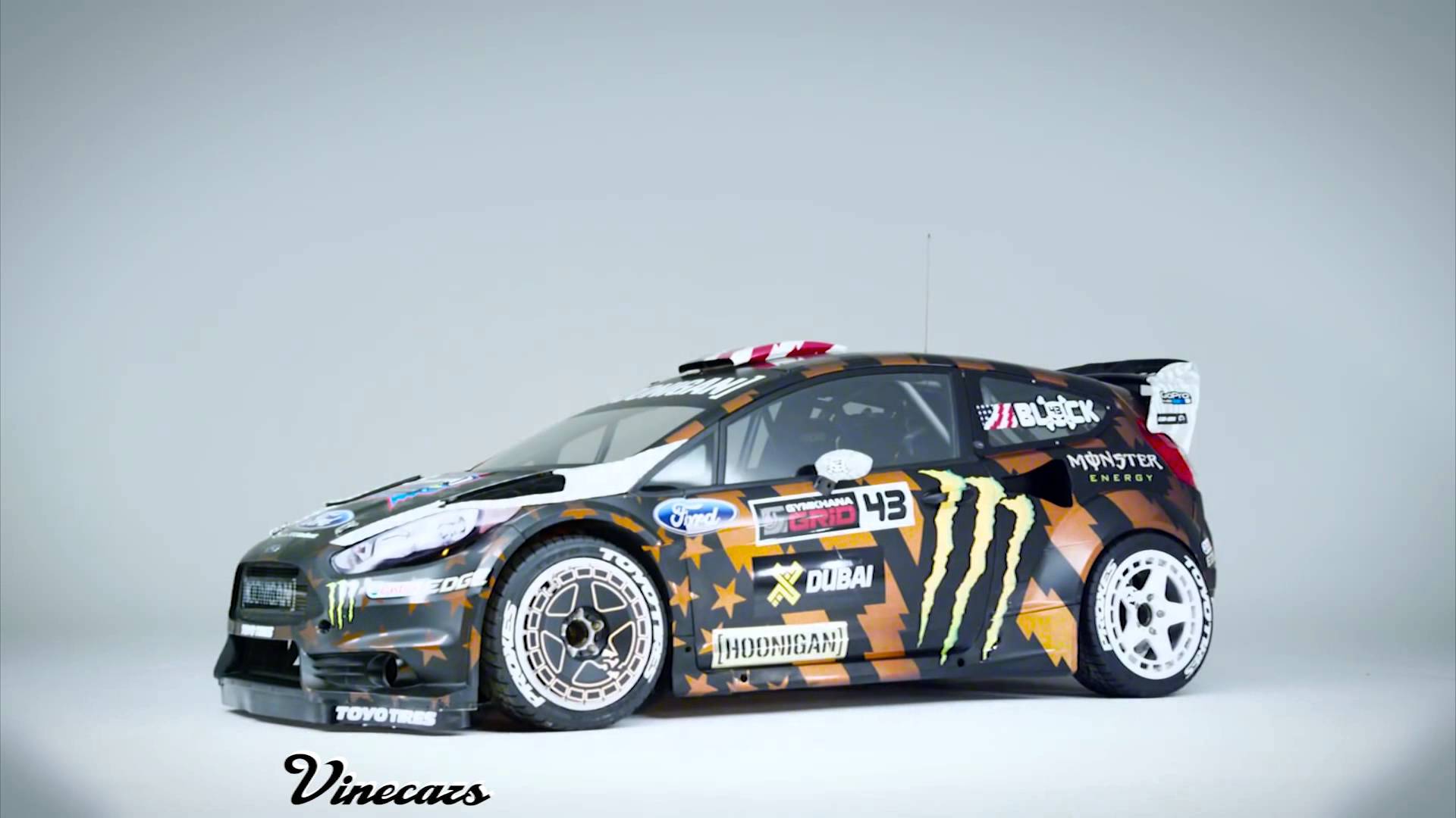 Ken Block Dubai Ford Fiesta Ultra Reflective Livery