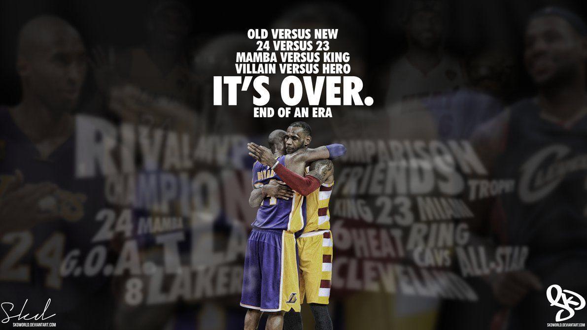Kobe vs. LeBron: IT&;S OVER Wallpaper