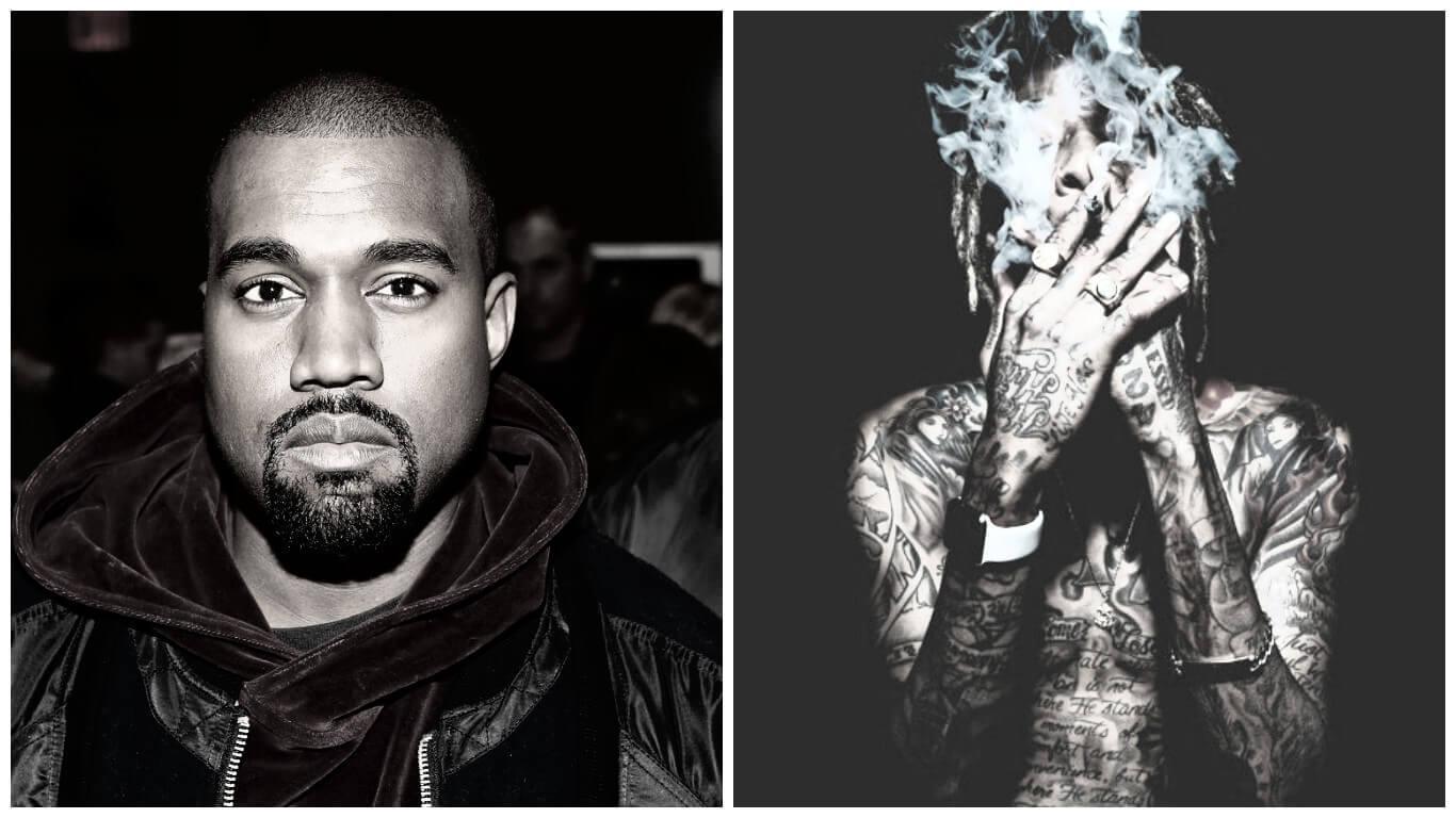 Kanye West Takes Shots At Wiz Khalifa Over “WAVES” Comments; Wiz