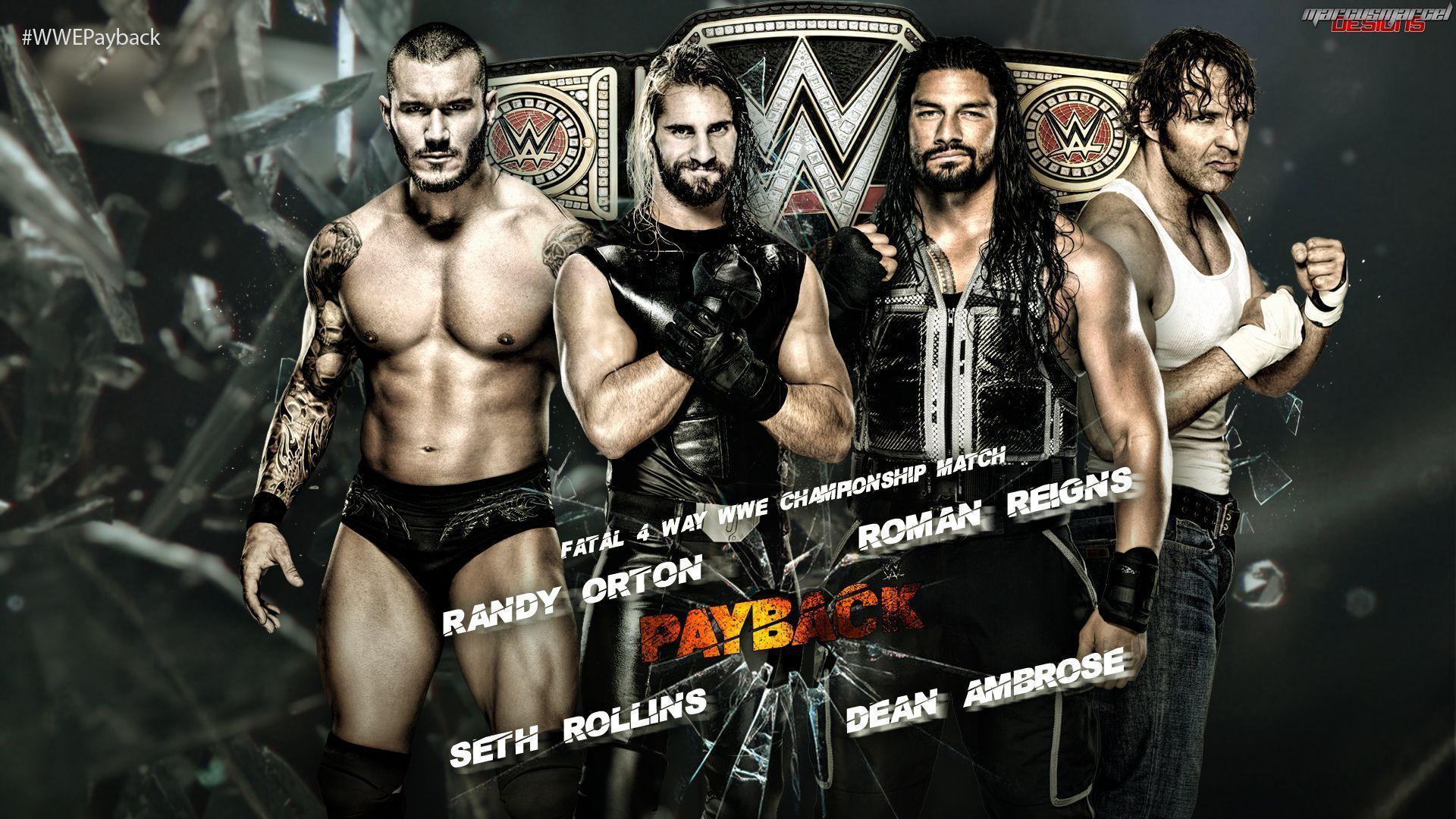 WWE Payback Championship Match Wallpaper