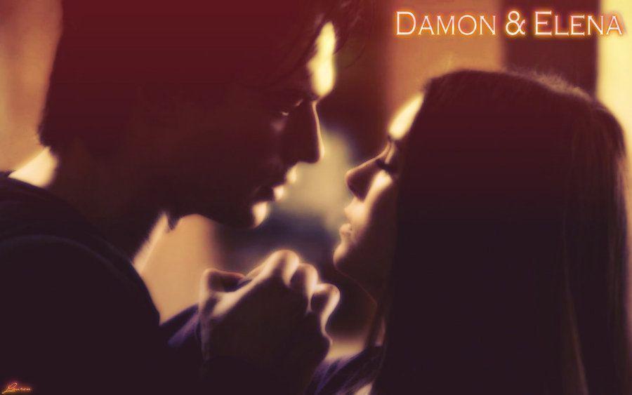 Damon And Elena On Delena Fans