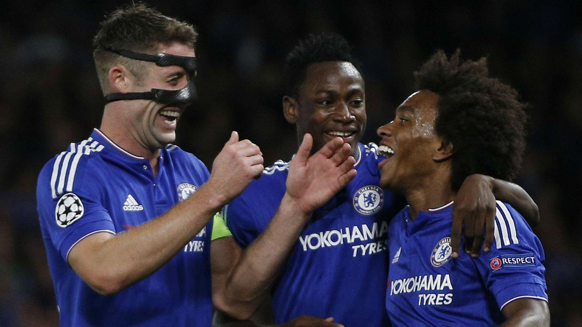 Chelsea Players Happy After Goal1 Wallpaper: Players, Teams