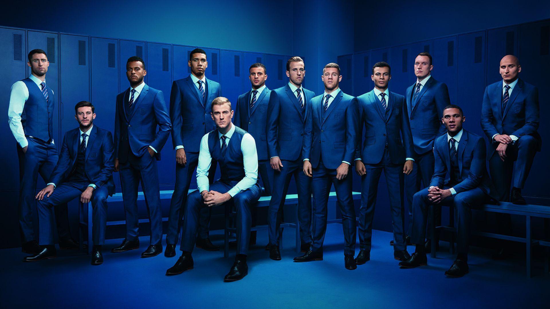 England suited and booted for Euro 2016. but has Hodgson&;s squad
