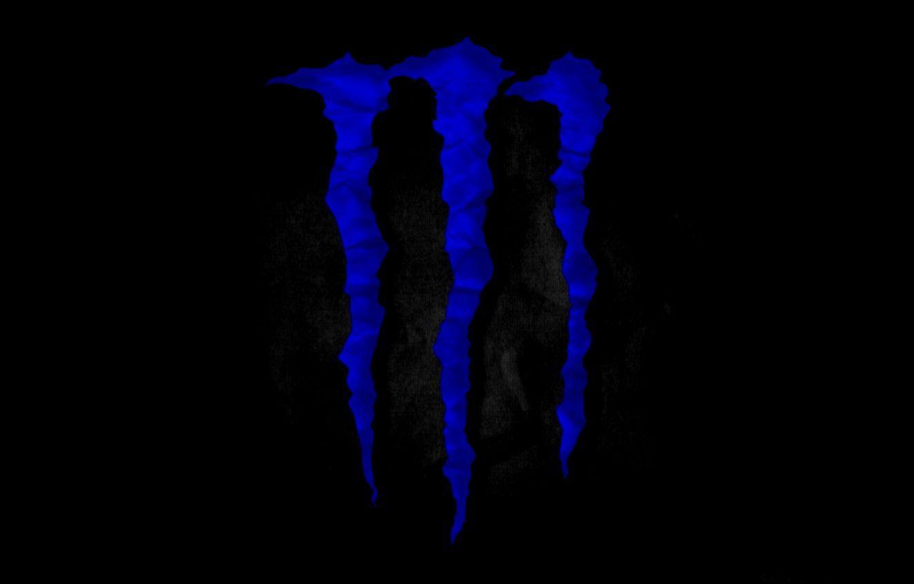 Blue Monster Energy Logo Hd Wallpapers
