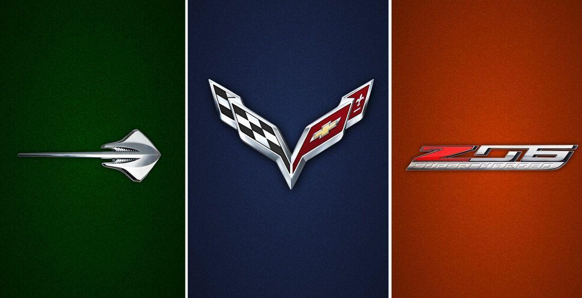 Corvette Logo Wallpaper Generator for Mobile Devices