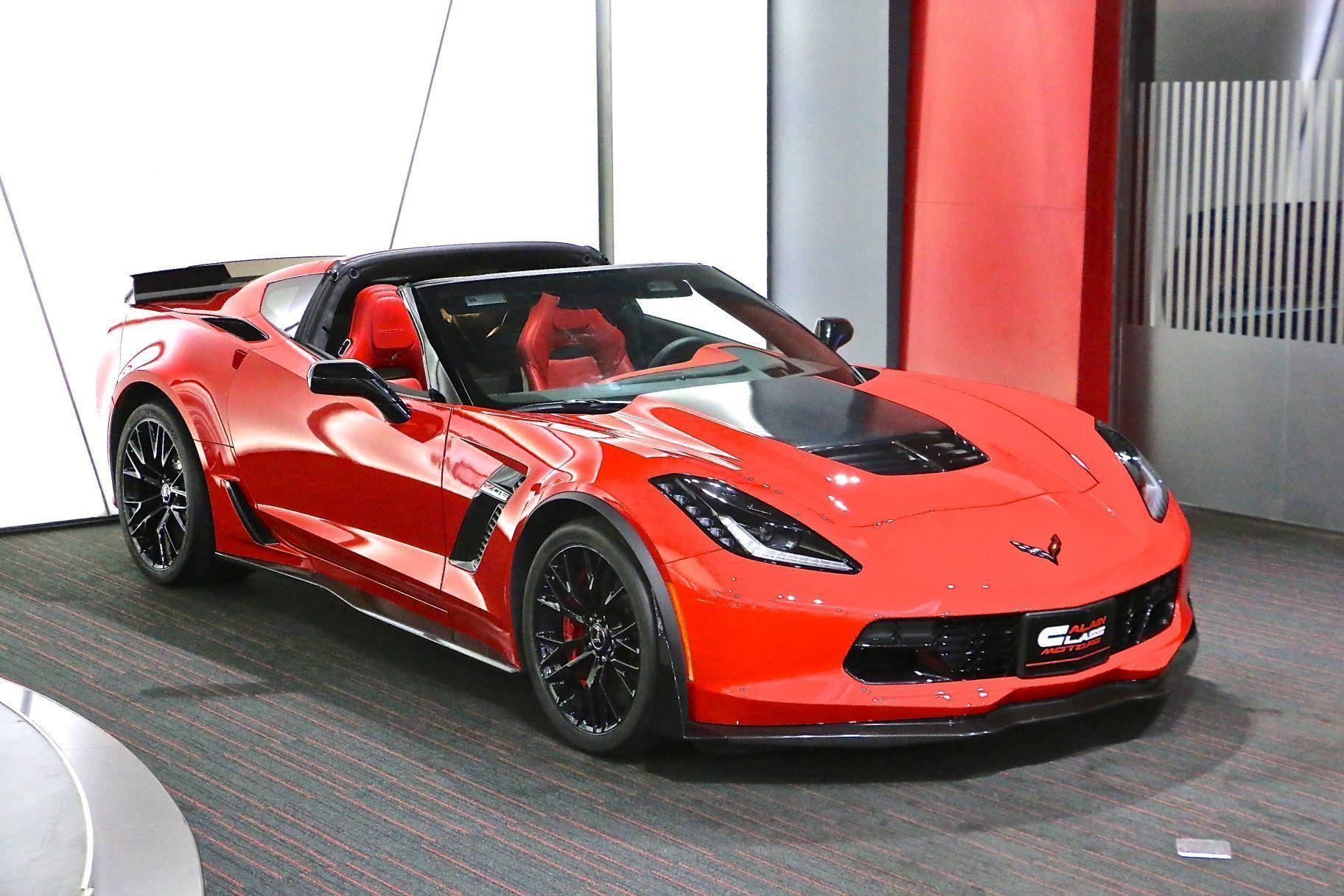 Chevrolet Corvette Red Desktop Wallpaper