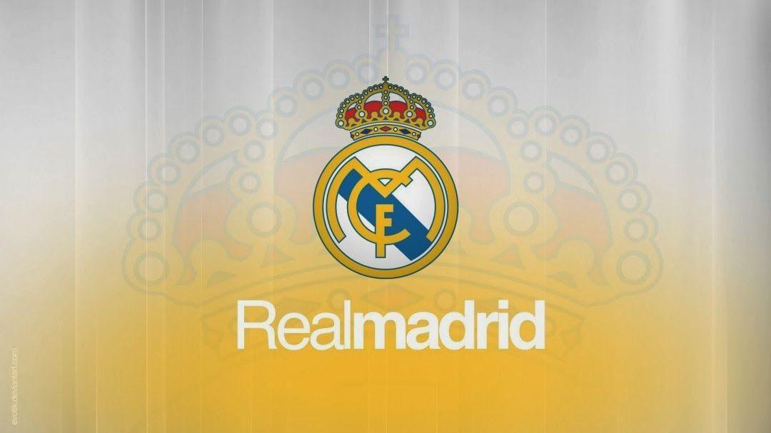 Real Madrid Logo 2016 Football Club. Wallpaper, Background