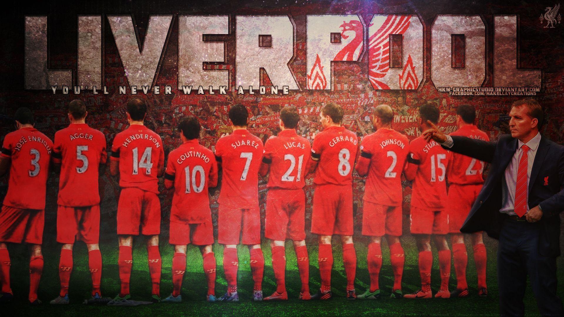 Liverpool 2014 HD Wallpaper By HkM GraphicStudio