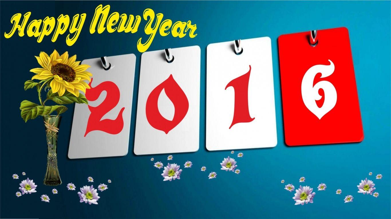 Happy New Year 2016 Desktop Background